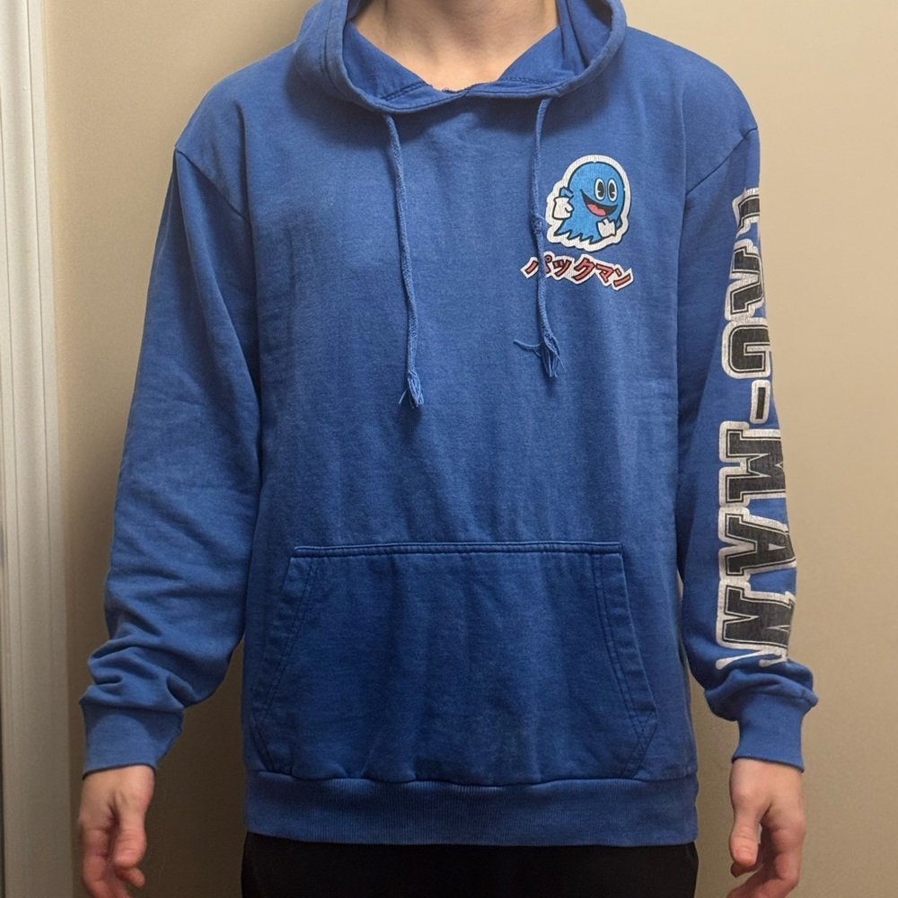 Vintage PAC MAN Graphic Hoodie